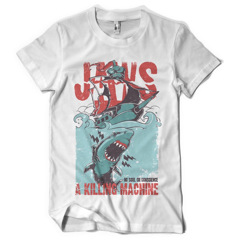 Jaws T shirt design | Tshirt-Factory
