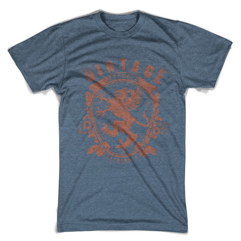 Lion Shield T-shirt template | Tshirt-Factory