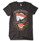 Brave hearts, quiet souls T-shirt design | Tshirt-Factory