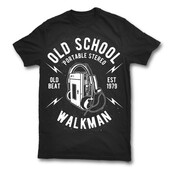 Old School Walkman T-shirt design | Tshirt-Factory
