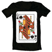 Queen card T-shirt template | Tshirt-Factory